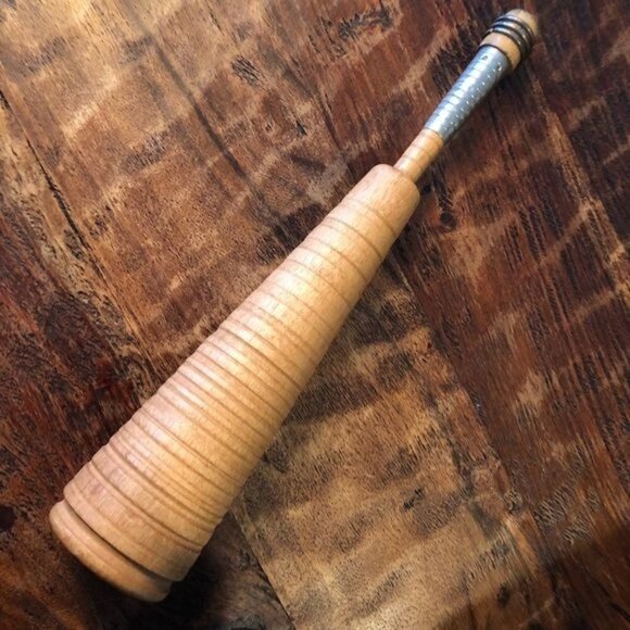 Antique Industrial Spool & Bobbin For Weaving - Picture 3 of 7